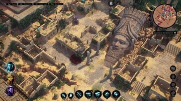 Na imagem: uma captura de tela do jogo Sumerian Six.
