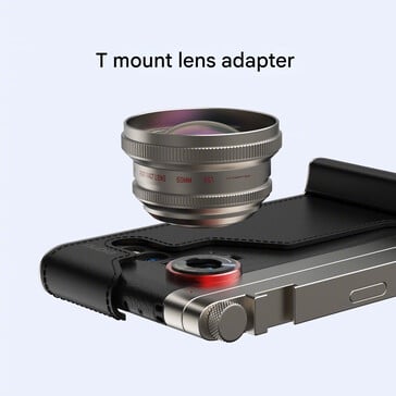 O adaptador de lente (Fonte da imagem: Nubia - tradução automática)