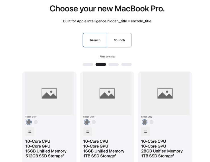 Appleo M4 MacBook Pro da Apple pode ter até 28 GB de memória, de acordo com um vazamento incompleto. (Fonte da imagem: Reddit via Wccftech)