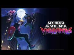 Cartão de título de My Hero Academia: Vigilantes, com The Crawler, Pop Step e Knuckleduster. (Fonte da imagem: Bones Film)