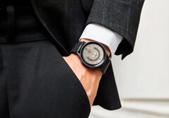 A Pitaka Carbon Fiber Fiber Watch Band é uma alternativa leve e robusta ao padrão da Samsung Galaxy Watch4 e Galaxy Watch5 series straps de relógios. (Fonte da imagem: Pitaka)