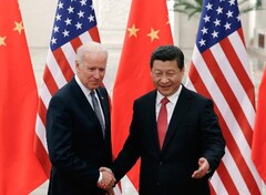 Biden e Jinping em 2013 (Fonte de imagem: CNN)