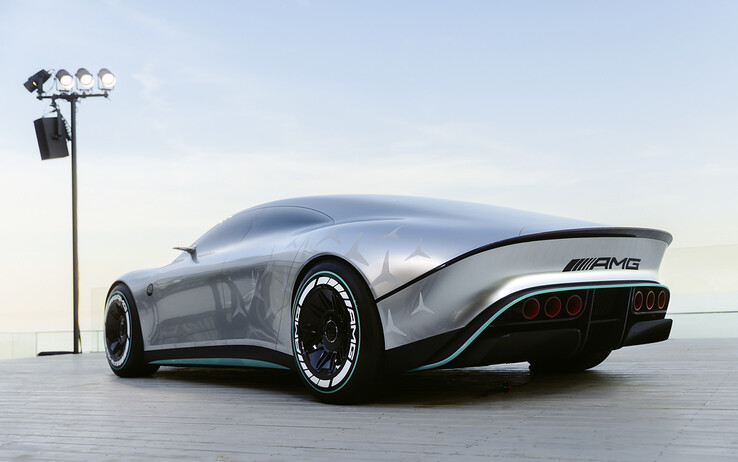 O Mercedes Vision AMG concept car. (Fonte de imagem: Mercedes-AMG)