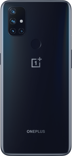 O OnePlus Nord N10 5G está disponível apenas no esquema de cores conhecido como "Midnight Ice"