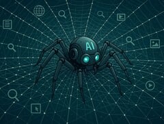 Os rastreadores de IA são bots, ou programas automatizados. Semelhantes a uma aranha, eles se movem pela Internet, coletando informações. (Fonte da imagem: ChatGPT / OpenAI)