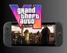 Maquete de GTA 6 jogando no Switch 2 (Fonte da imagem: Nintendo of America, Rockstar Games com edições)