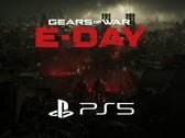 Banner da versão para PS5 de Gears of War: E-Day mostrado