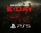 Banner da versão para PS5 de Gears of War: E-Day mostrado