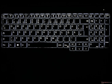 Iluminação do teclado