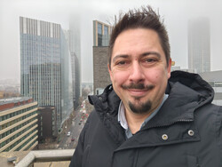 Selfie com o Honor Magic8 Lite