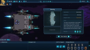 Na foto: uma captura de tela do jogo LONESTAR.