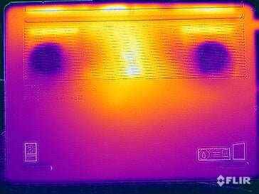 Teste de estresse de temperatura da superfície (parte inferior)
