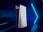 É mostrada uma maquete do console PS6