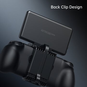 O Dual Screen Add-on tem um cabo USB-C integrado que permite que ele seja conectado a um dispositivo compatível. (Fonte da imagem: Retroid)