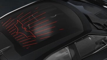 O teto de vidro do Mahindra Batman EV (Fonte da imagem: Mahindra)