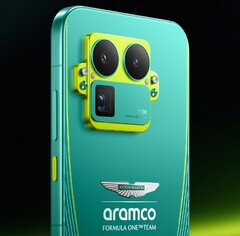 O Realme GT 8 Pro Aston Martin F1 Edition (Fonte da imagem: Realme)