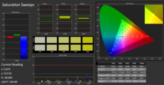 CalMAN - SaturationSweeps (after calibration)