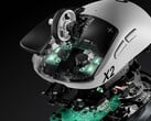 Vista em detalhes do Logitech G Pro X2 Superstrike original.