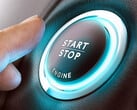 O botão start-stop do motor da Toyota. (Fonte da imagem: Toyota)
