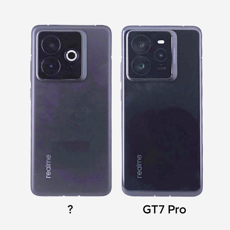 O próximo smartphone da Realme tem uma câmera diferente da do GT 7 Pro.  (Fonte: Digital Chat Station via Weibo)