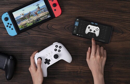 a 8BitDo tem um aplicativo para Android, Windows e iOS que permite personalizar as entradas do controle Ultimate. (Fonte da imagem: 8BitDo)