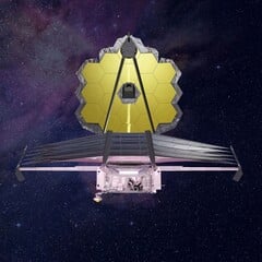 Uma imagem do Telescópio Espacial James Webb (Fonte da imagem: NASA)