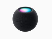 O HomePod mini em Midnight parece um pouco mais escuro do que a variante Space Gray. (Fonte da imagem: Apple)