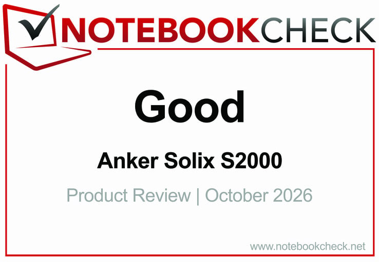 Prêmio da análise do Anker Solix S2000