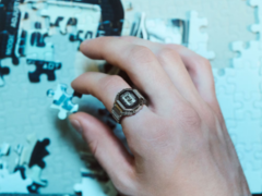 A Casio parece ter planos de reabastecer o relógio de anel CRW001 nos EUA. (Fonte da imagem: Casio)