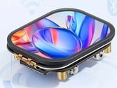 O visor HMI compacto pode servir como plataforma central para um smartwatch personalizado