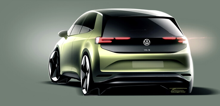 O novo conceito Volkswagen ID.3. (Fonte da imagem: Volkswagen)