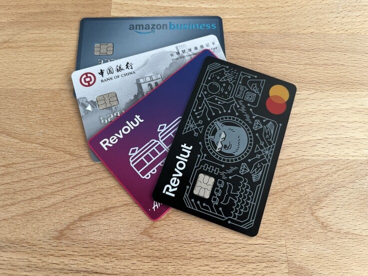 Em comparação com outros provedores, a Revolut oferece uma ampla variedade de designs interessantes