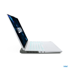 Lenovo Legion 5i Pro - Stingray Branco - Esquerda. (Fonte da imagem: Lenovo)