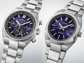 Os novos Seiko Astron HAC003J (à direita) e HAD003J (à esquerda), na foto.