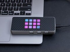 O KiknaBox é uma estação de acoplamento com tela e macros (Fonte da imagem: fabricante)