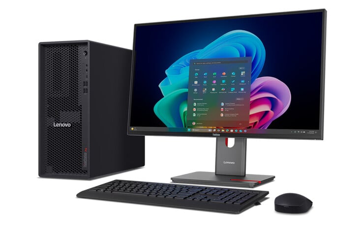 A ThinkStation P4 utiliza refrigeração líquida e uma fonte de alimentação de até 1.100 W.