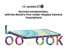 O Axon 20 5G já está disponível. Mais ou menos. (Fonte: ZTE)