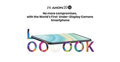 O Axon 20 5G já está disponível. Mais ou menos. (Fonte: ZTE)