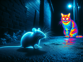 A Universidade de Fudan desenvolve um implante de retina de nanofios de telúrio que permite que camundongos cegos vejam a luz visível e infravermelha. (Fonte da imagem: Dall-E 3 AI)