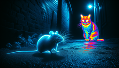 A Universidade de Fudan desenvolve um implante de retina de nanofios de telúrio que permite que camundongos cegos vejam a luz visível e infravermelha. (Fonte da imagem: Dall-E 3 AI)