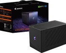 A caixa de jogos AORUS RTX 4090 estará disponível no final deste ano. (Fonte da imagem: Gigabyte via VideoCardz)