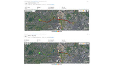 Rota de teste GNSS: visão geral