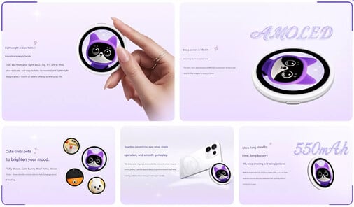 Principais destaques do acessório de tela magnética Oppo Bubble (tradução automática)