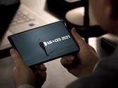 O LG Rollable será lançado este ano, mas pode custar mais de US$ 2.500. (Fonte da imagem: LG)