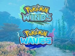 Banner do jogo “Pokémon: Winds and Waves” para Switch 2 exibido