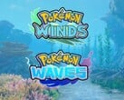 Banner do jogo “Pokémon: Winds and Waves” para Switch 2 exibido
