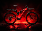 A bicicleta elétrica Specialized Levo 4 X está disponível na cor vermelho vivo