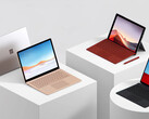 Espera-se que o Surface Pro 9 e o Surface Laptop 5 sejam parecidos com seus antecessores, fotografados. (Fonte da imagem: Microsoft)