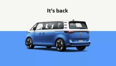 A Volkswagen ID. Buzz marca a reentrada da marca no mercado norte-americano de minivans após um hiato de 20 anos. (Fonte da imagem: Volkswagen)