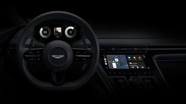 CarPlay de última geração para a Aston Martin. (Imagem: Aston Martin)